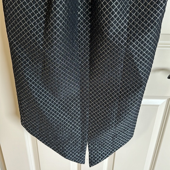 Isabel Garcia Black + Silver Formal Cocktail Dress - Picture 11 of 14